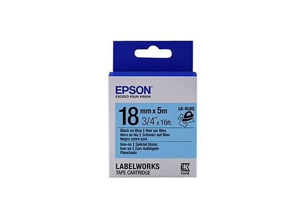 Epson LabelWorks LK-5LBQ - iron-on tape - 1 roll(s)
