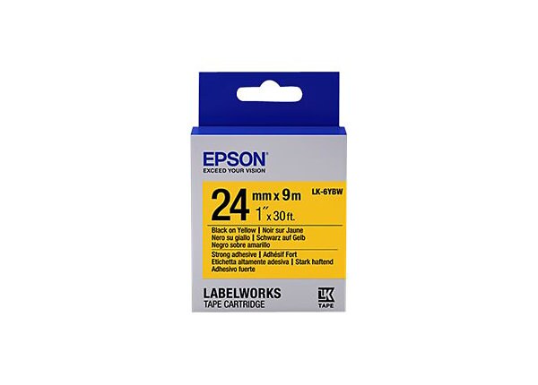 Epson LabelWorks LK-6YBW - tape - 1 roll(s)