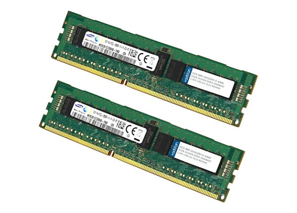 AddOn - DDR3 - 32 GB: 2 x 16 GB - DIMM 240-pin - registered