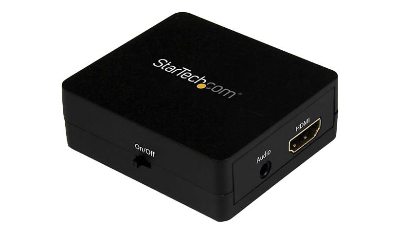 StarTech.com HDMI Audio Extractor - HDMI to 3.5mm Audio Converter - 2.1 Stereo Audio - 1080p