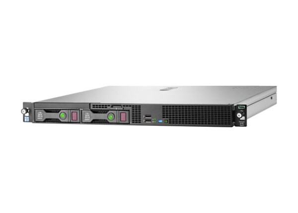 HPE ProLiant DL20 Gen9 Performance - rack-mountable - Xeon E3-1240V5 3.5 GHz - 8 GB - 0 GB