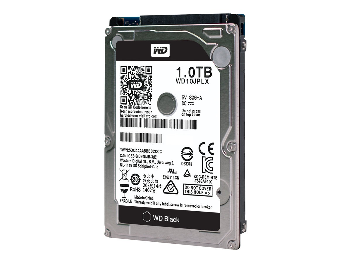 WD Black Performance Hard Drive WD10JPLX - hard drive - 1 TB - SATA 6Gb/s