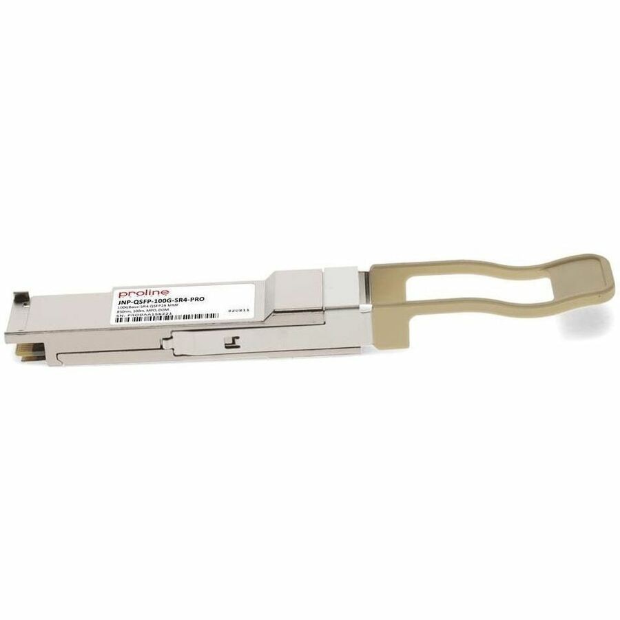 Proline Juniper Networks JNP-QSFP-100G-SR4 Compatible TAA 100GBase-SR4 QSFP28 Transceiver - Thumbnail 2