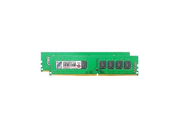 Transcend - DDR4 - 8 GB: 2 x 4 GB - DIMM 288-pin