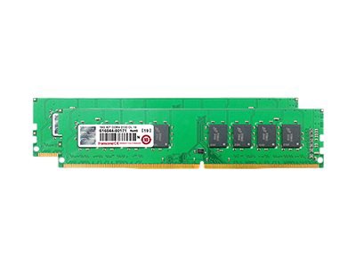 Transcend - DDR4 - 16 GB: 2 x 8 GB - DIMM 288-pin