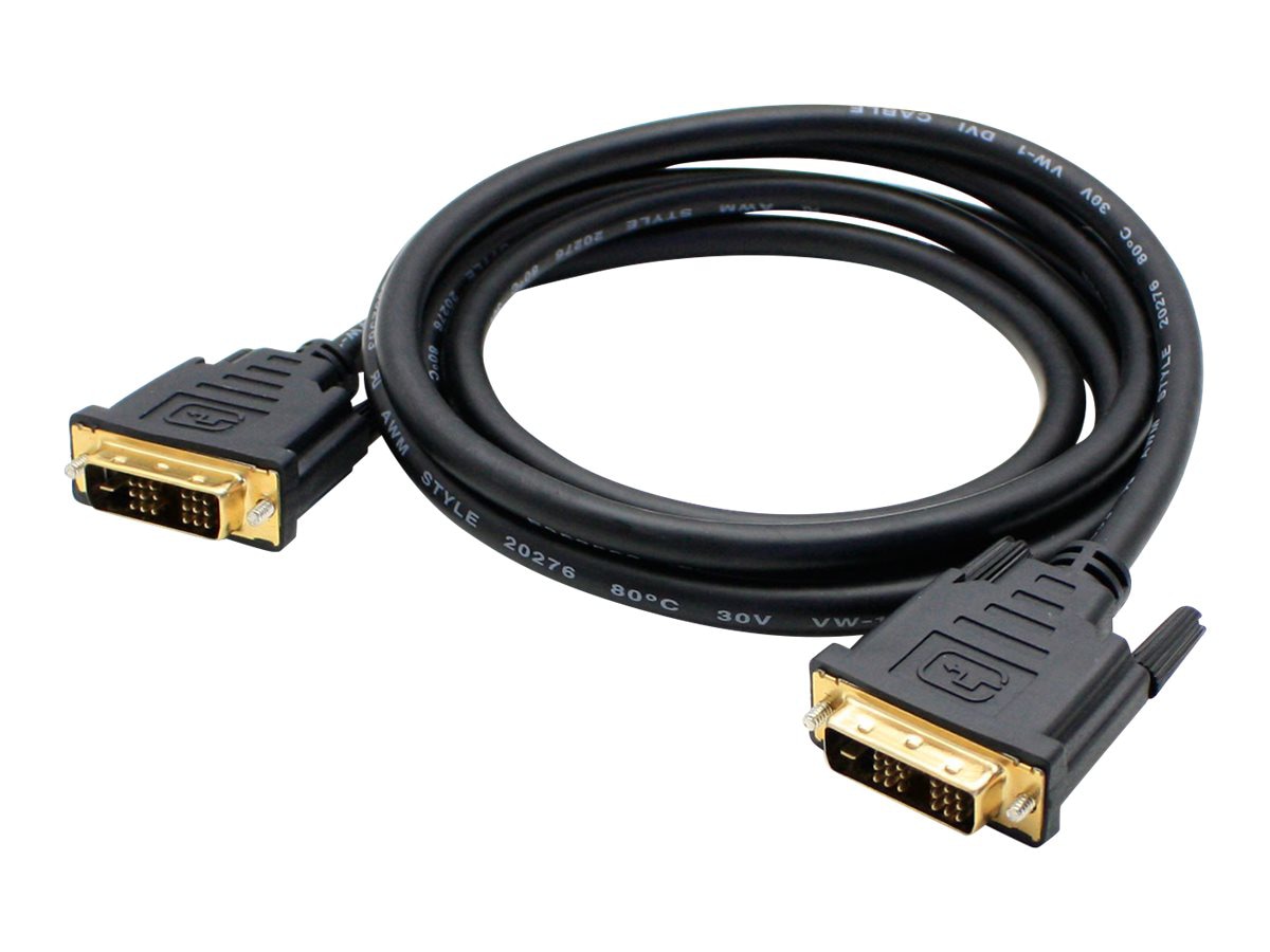 AddOn 6ft (1.8M) DVI-D to DVI-D Single Link Cable - Male to Male