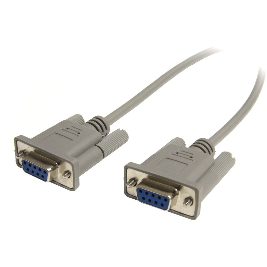 StarTech.com Cross Wired DB9 Serial Null Modem Cable - F/F - Serial/Null Mo