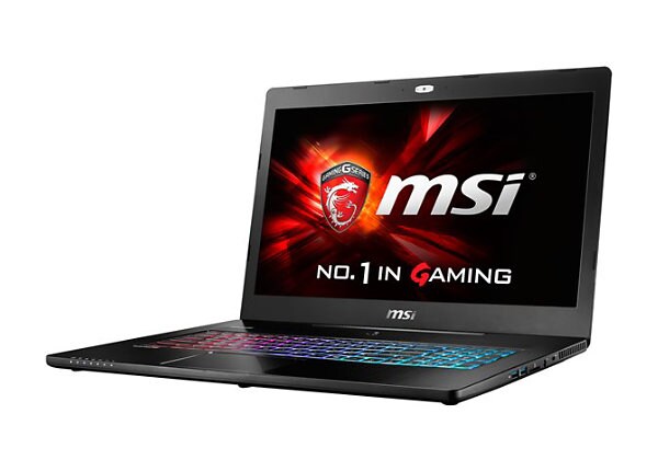 MSI GS72 6QE 203CA Stealth Pro 4K - 17.3" - Core i7 6700HQ - 16 GB RAM - 256 GB SSD + 1 TB HDD