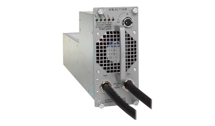 Cisco - alimentation - branchement à chaud / redondante - 7500 Watt