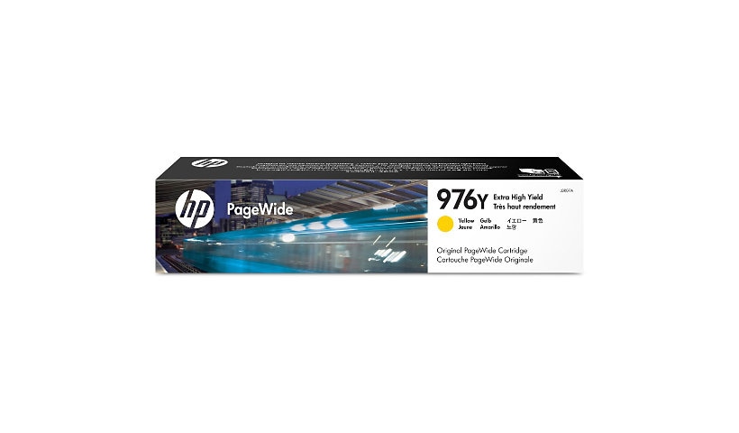 HP 976Y (L0R07A) Original Extra High Yield Page Wide Ink Cartridge - Yellow - 1 Each