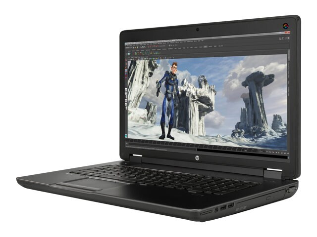 HP ZBook 17 G2 Mobile Workstation - 17.3" - Core i7 4910MQ - 16 GB RAM - 256 GB SSD + 500 GB HDD