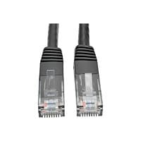 Eaton Tripp Lite Series Cat6 Gigabit Molded (UTP) Ethernet Cable (RJ45 M/M), PoE, Black, 5 ft. (1.52 m) - patch cable -