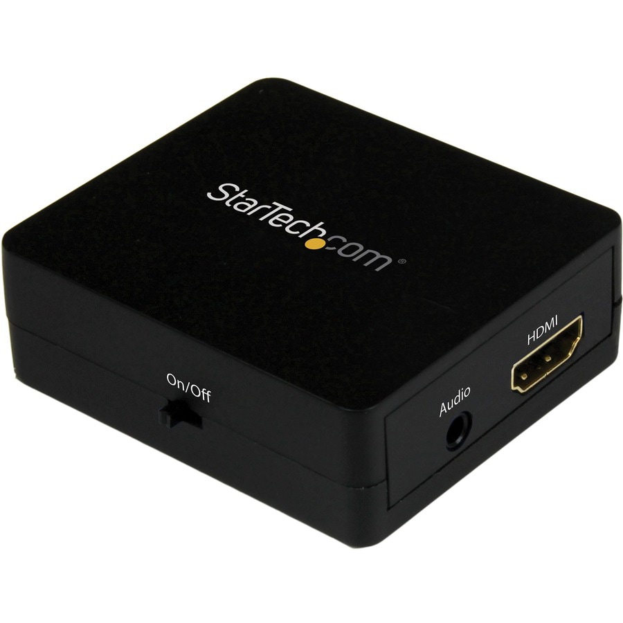 StarTech.com HDMI Audio Extractor - HDMI to 3.5mm Audio - 2.1 Ch - 1080p -  HD2A - Audio & Video Cables 