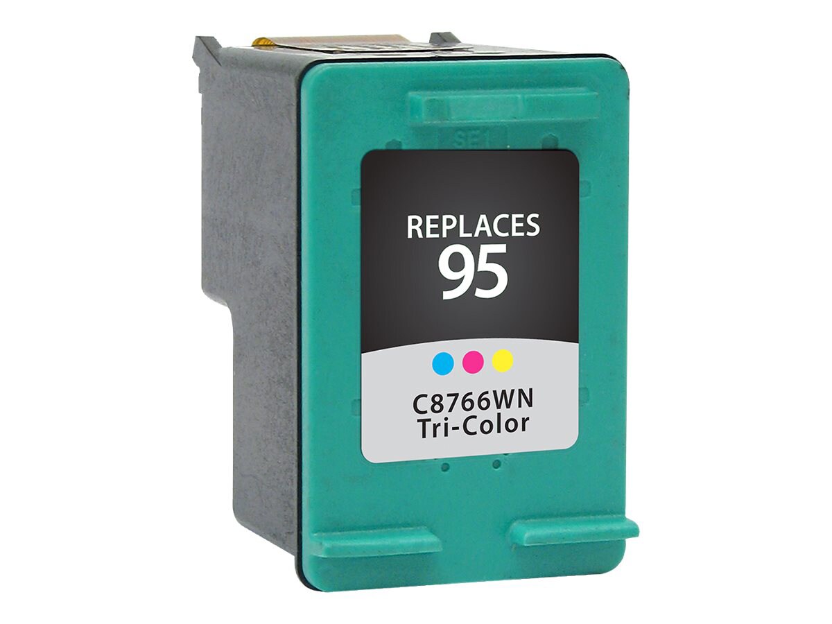 Clover Remanufactured Ink for HP 95 (C8766WN), Tri-Color, 330 page yield