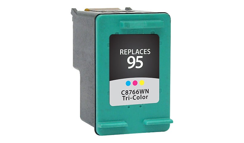 Clover Remanufactured Ink for HP 95 (C8766WN), Tri-Color, 330 page yield