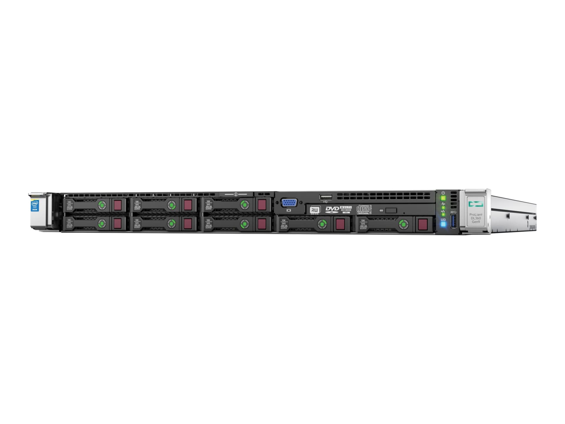 HPE ProLiant DL360 Gen9 Performance - rack-mountable - Xeon E5-2650V4 2.2 G