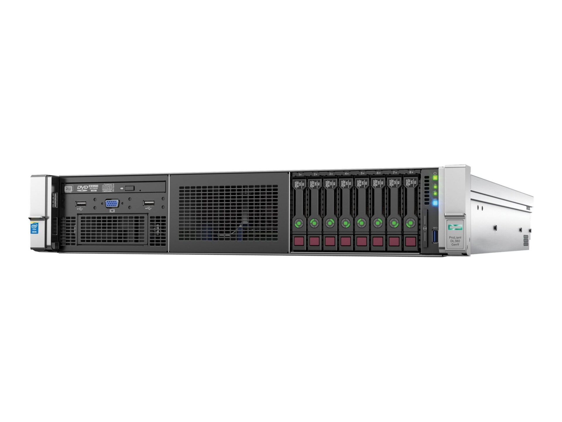 HPE ProLiant DL380 Gen9 Base - rack-mountable - Xeon E5-2620V4 2.1 GHz - 16