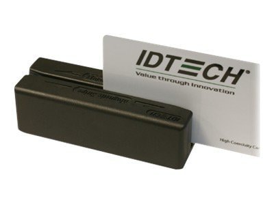 ID TECH MiniMag Duo - magnetic card reader - USB, keyboard wedge - IDMB-354133BM - Barcode Scanners -