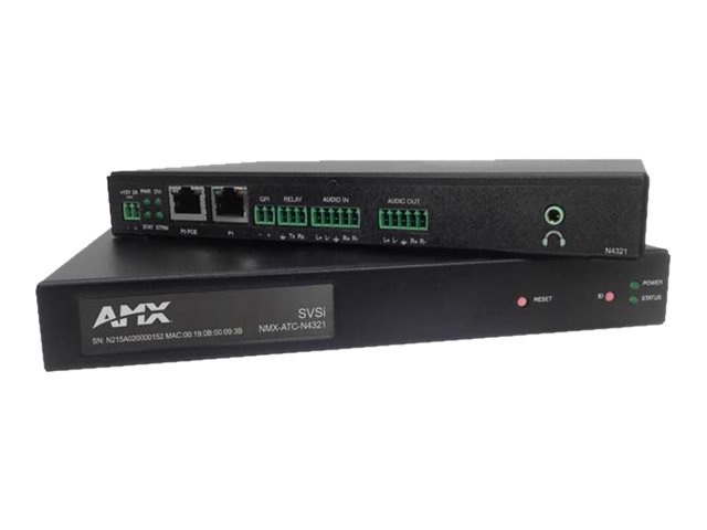 AMX NMX-ATC-N4321 audio over IP transceiver
