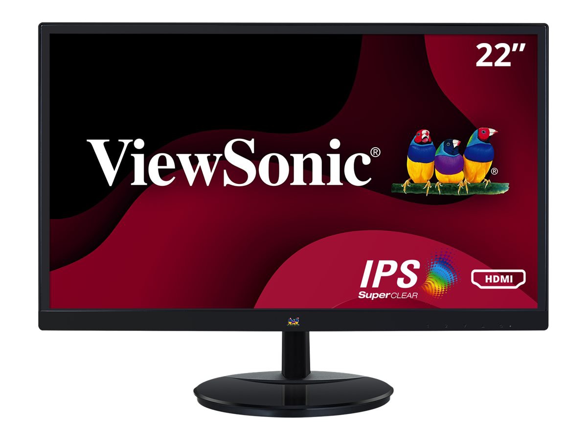 ViewSonic VA2259-SMH - 1080p LED Monitor with HDMI and VGA - 250 cd/m² - 22"