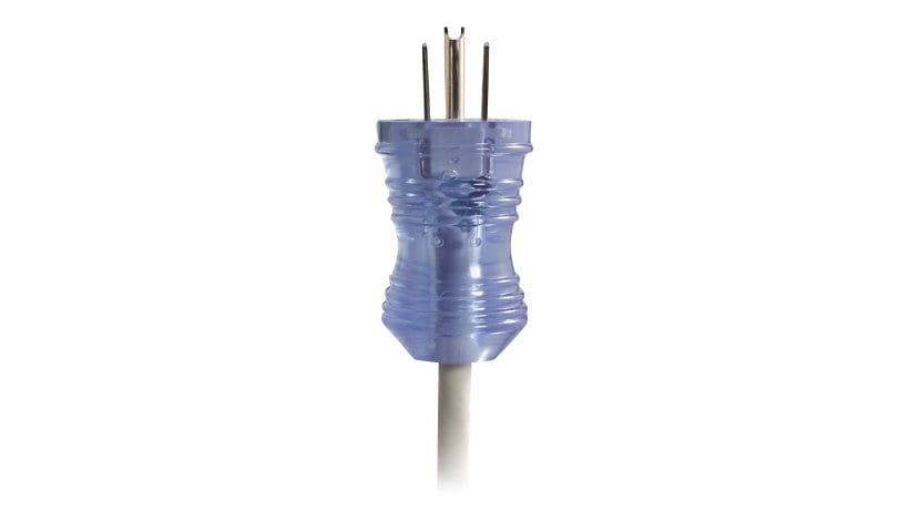 C2G 10ft 18 AWG Hospital Grade Power Cord (NEMA 5-15P to IEC320C13) - Gray