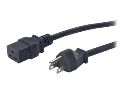 Power Cord, C19 to 5-15P, 2.5m