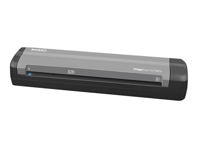 Ambir ImageScan Pro 490ix - sheetfed scanner - portable - USB 2.0