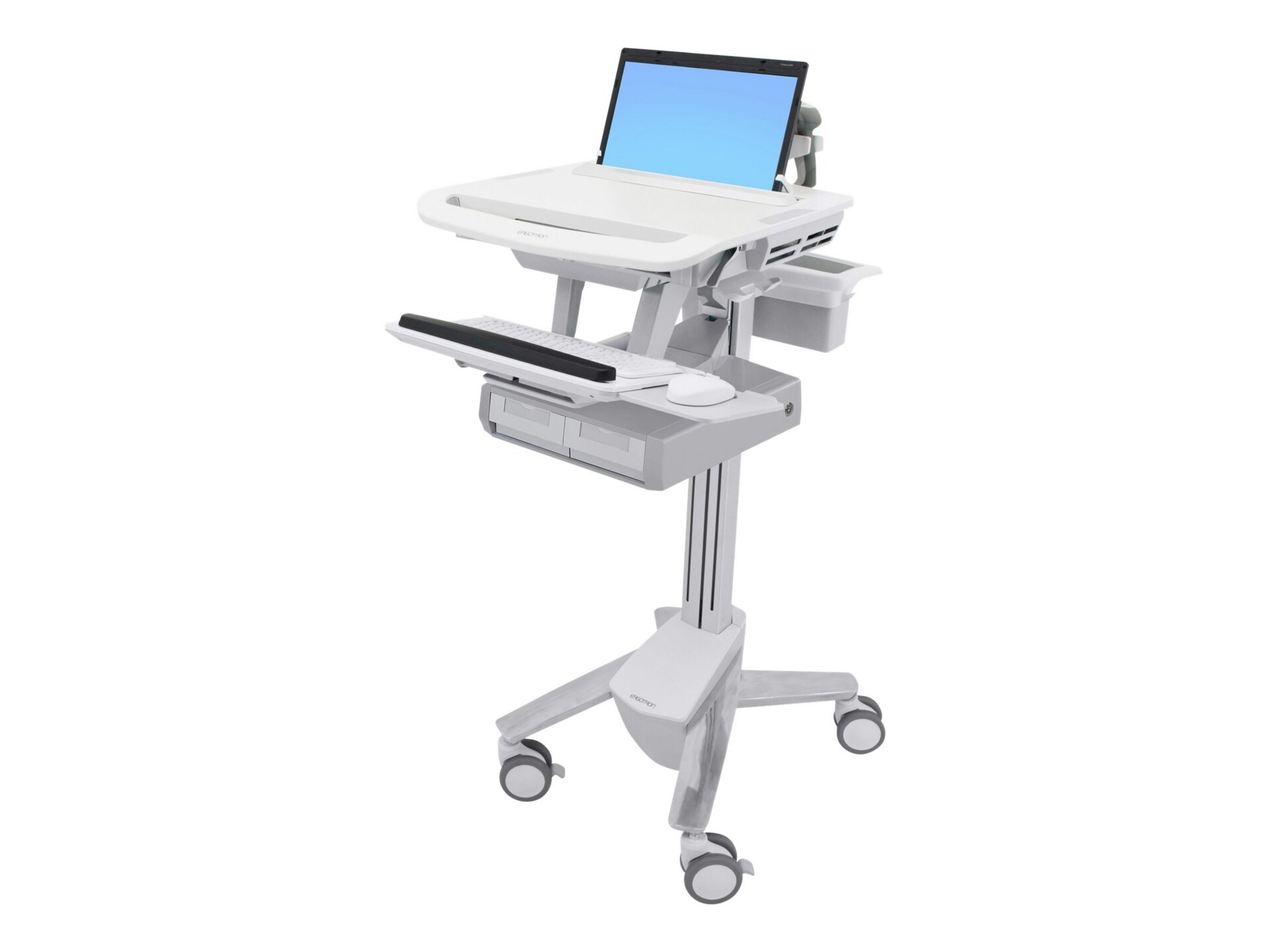 Ergotron StyleView Laptop Cart, 2 Drawers cart - open architecture - for no