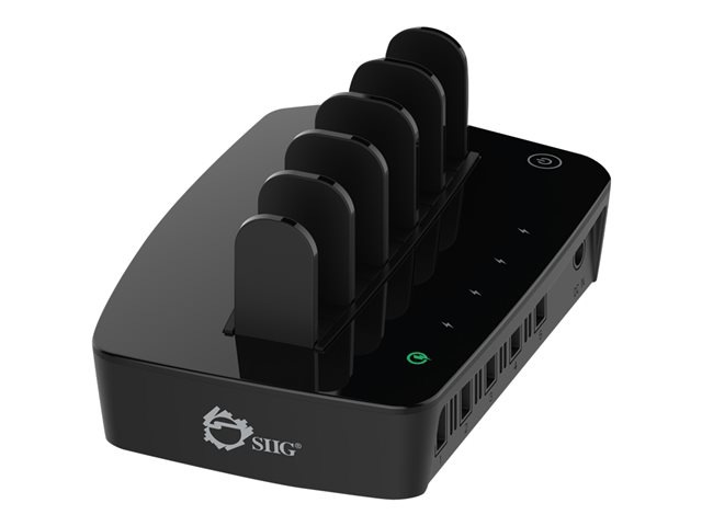 SIIG Smart USB Charging Organizer - power adapter