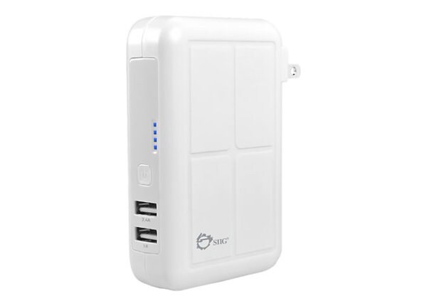SIIG 3-in1 Power Bank Charger - power bank - Li-Ion