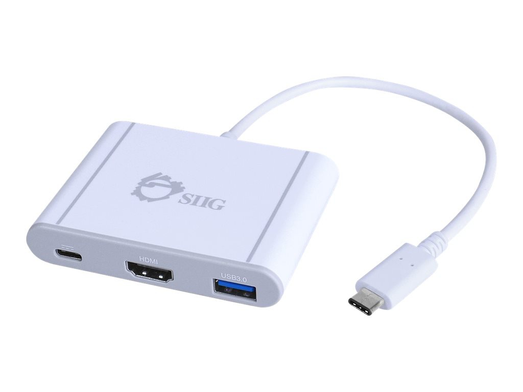 SIIG Multi-Task - external video adapter - gray, white
