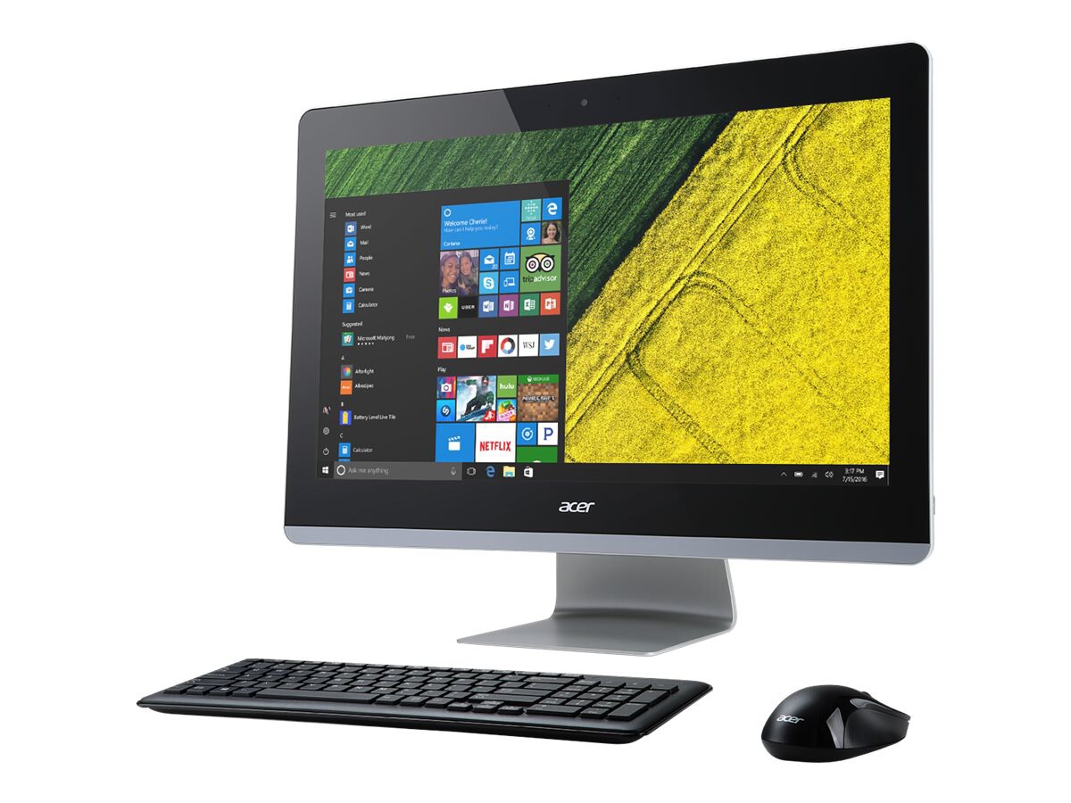 Acer Aspire Z3-715-UR51 - all-in-one - Core i7 6700T 2.8 GHz - 16 GB - 2 TB - LED 23.8"
