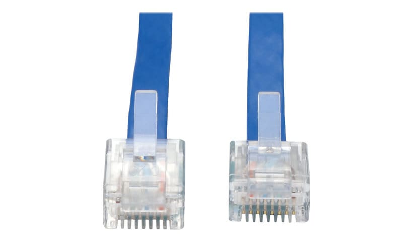 Eaton Tripp Lite Series Cisco Console Rollover Cable (RJ45 M/M), 6 ft. (1.83 m) - network cable - 6 ft - blue