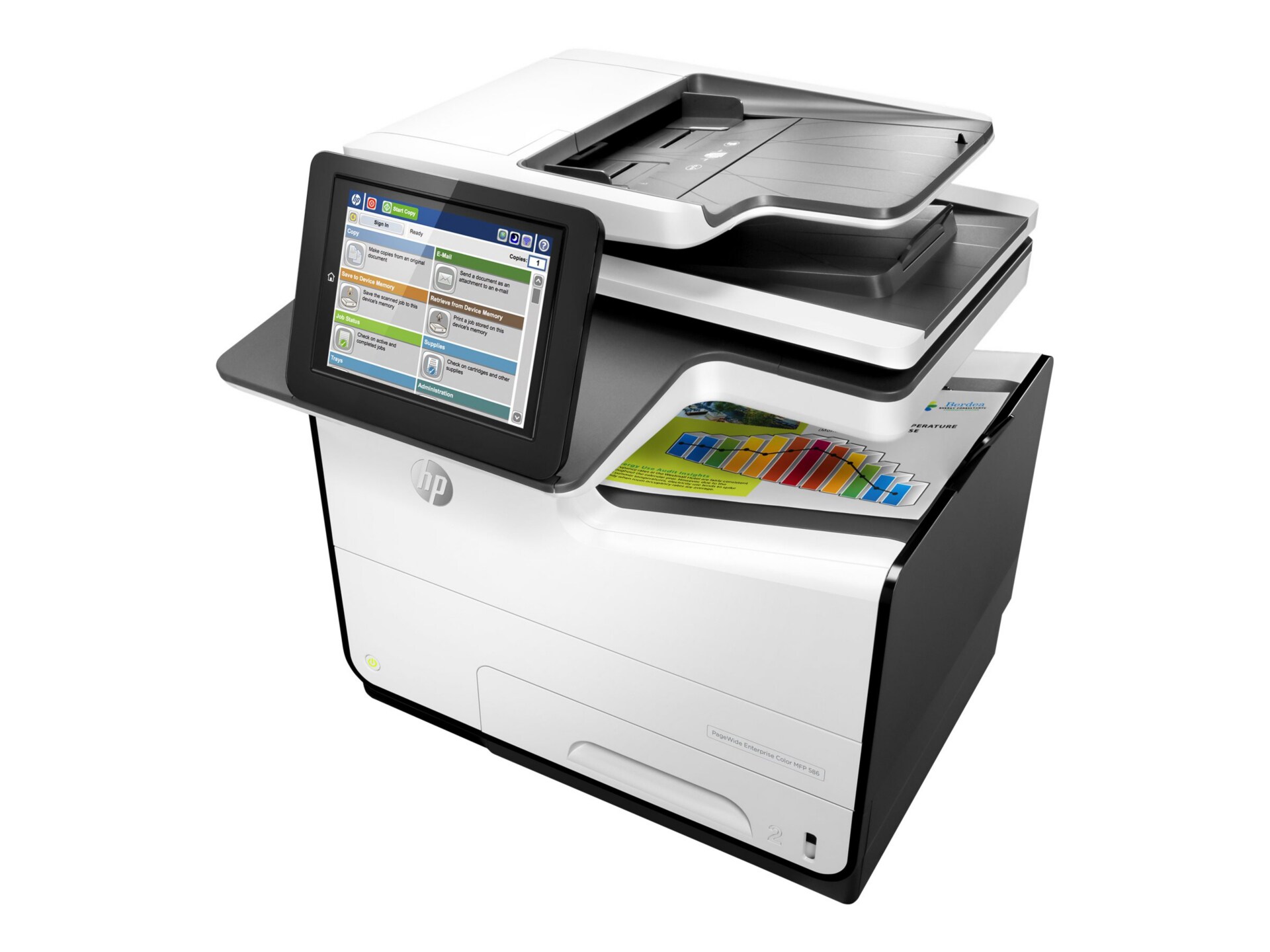 HP PageWide Enterprise Color MFP 586dn