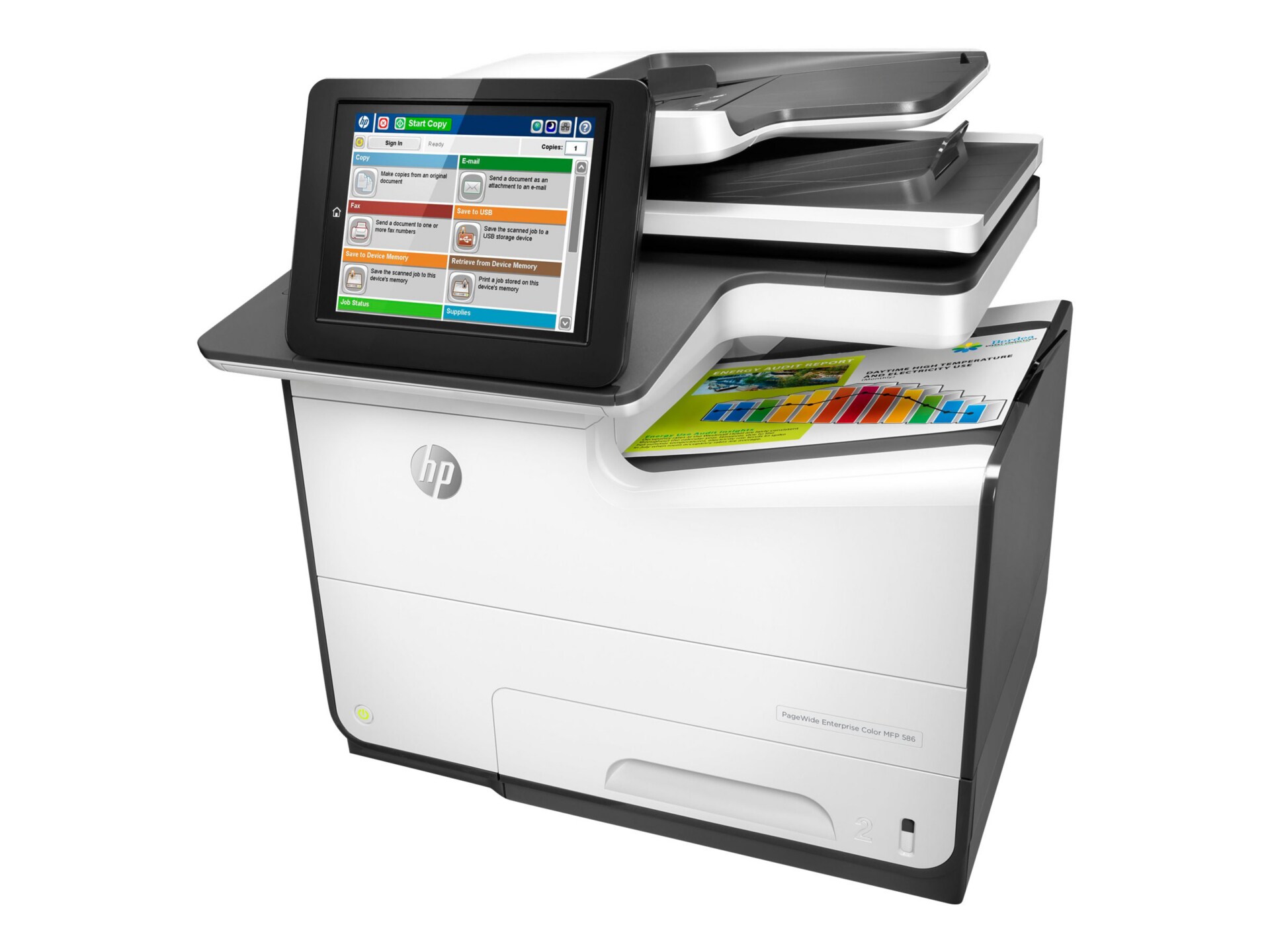 HP PageWide ENT Color MFP 586f