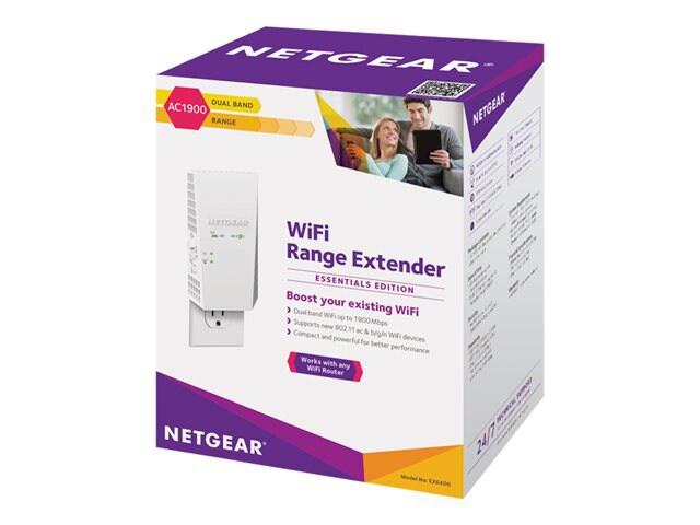 Thumbnail 5 of 7 for NETGEAR AC1900 Daul-band WiFi Mesh Range Extender, EX6400