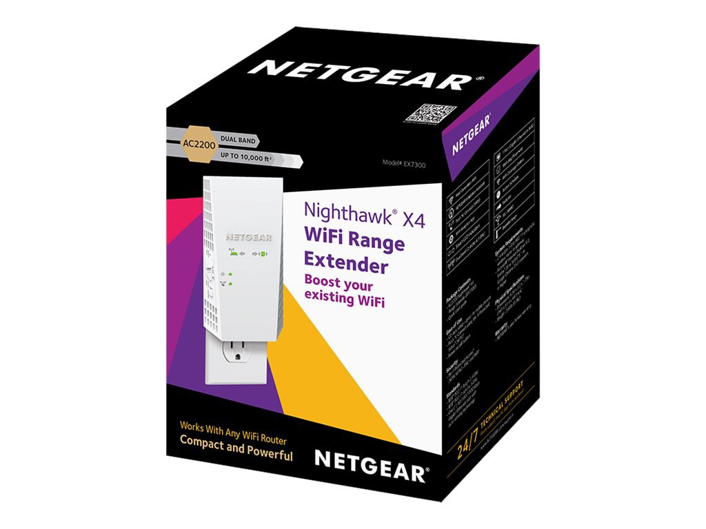 Thumbnail 5 of 6 for NETGEAR Nighthawk X4 AC2200 WiFi Range Extender (EX7300)