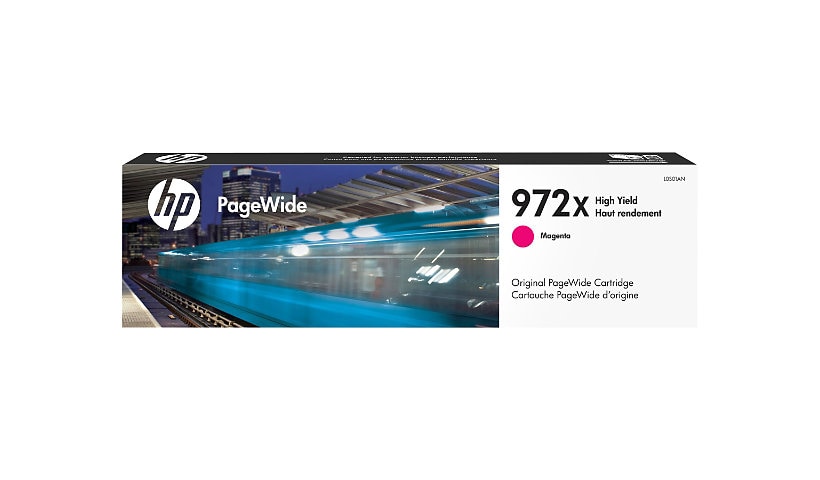 HP 972X - High Yield - magenta - original - PageWide - ink cartridge