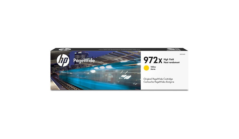HP 972X - High Yield - yellow - original - PageWide - ink cartridge
