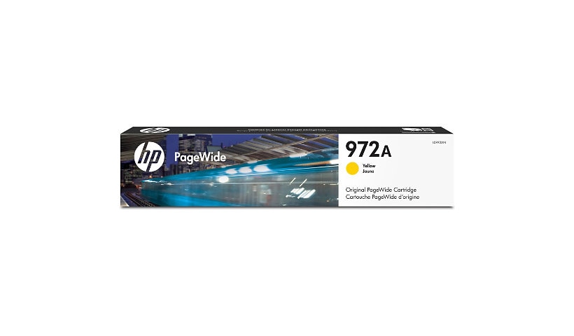 HP 972A (L0R92AN) Original Standard Yield Page Wide Ink Cartridge - Single Pack - Yellow - 1 Each