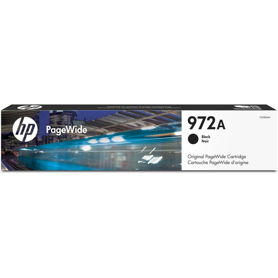HP 972A (F6T80AN) Original Page Wide Ink Cartridge - Single Pack - Pigment