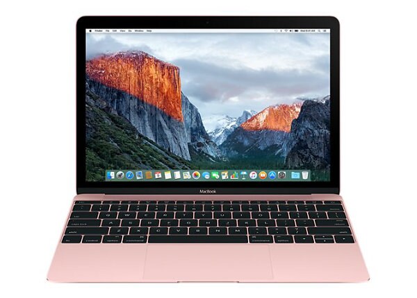 Apple MacBook - 12" - Core m3 - 8 GB RAM - 256 GB flash storage - English
