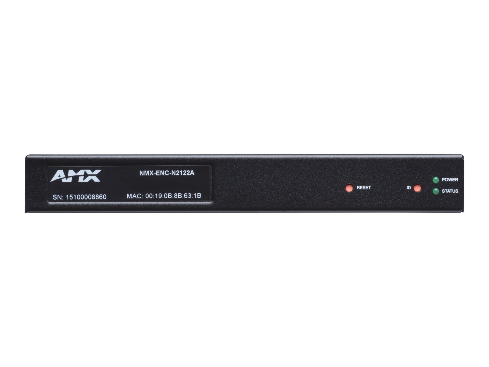 AMX NMX-ENC-N2122A audio/video over IP encoder / scaler / audio embedder