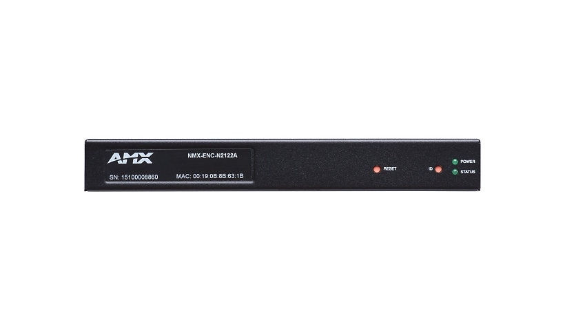 AMX NMX-ENC-N2122A audio/video over IP encoder / scaler / audio embedder