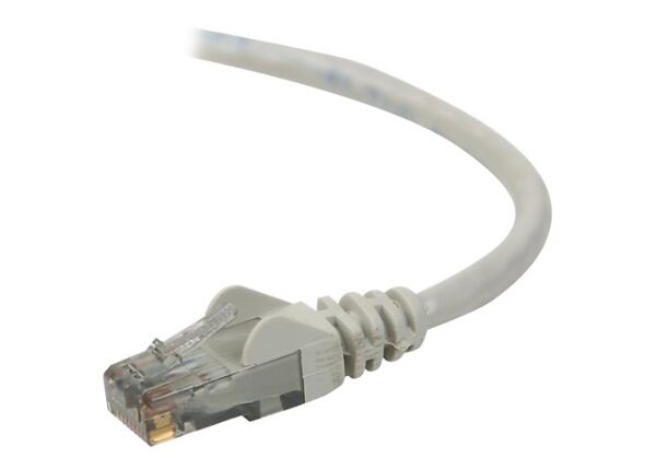 Belkin 3' High Performance Cat6 Patch Cable, Snagless Molded, RJ-45, Gray