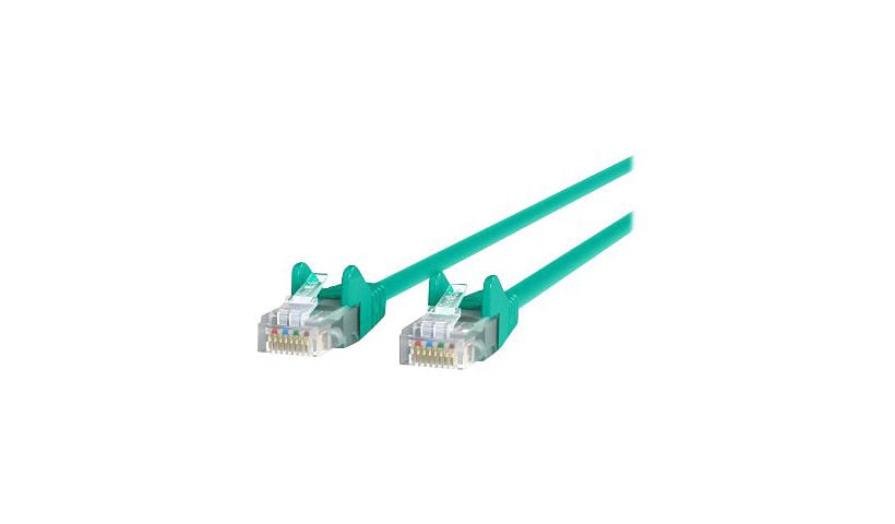 Belkin Cat6 3ft Green Ethernet Patch Cable, UTP, 24 AWG, Snagless, Molded, RJ45, M/M, 3'