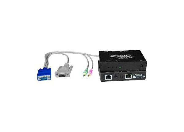 NTI XTENDEX ST-C5V2ARS-1000S (Local and Remote unit) - video/audio/serial extender