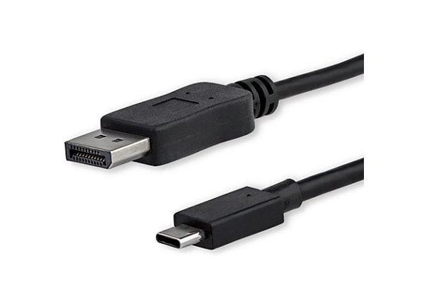StarTech.com 3ft USB C to DisplayPort 1.2 Cable 4K 60Hz -TB3 or