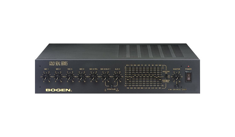 Bogen Gold Seal GS100D mixer amplifier - 7-channel