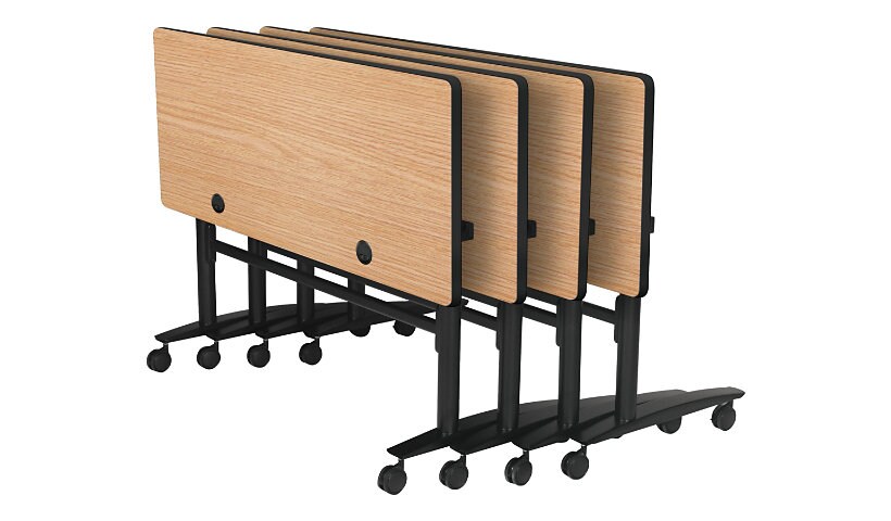 BALT Economy Flipper - table - rectangular - teak